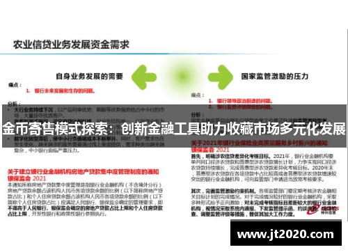 金币寄售模式探索：创新金融工具助力收藏市场多元化发展